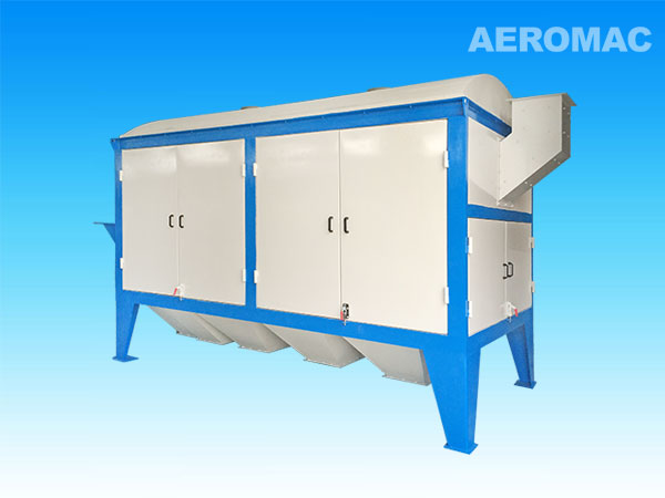 中牧?xí)r產(chǎn)160T雙筒清理篩，顯著提高原料倉儲清理效率